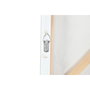 DKD Home Decor Set de 2 Cuadros Palmera 90x120 cm de Lienzo y PS Gris, Dorado y Blanco