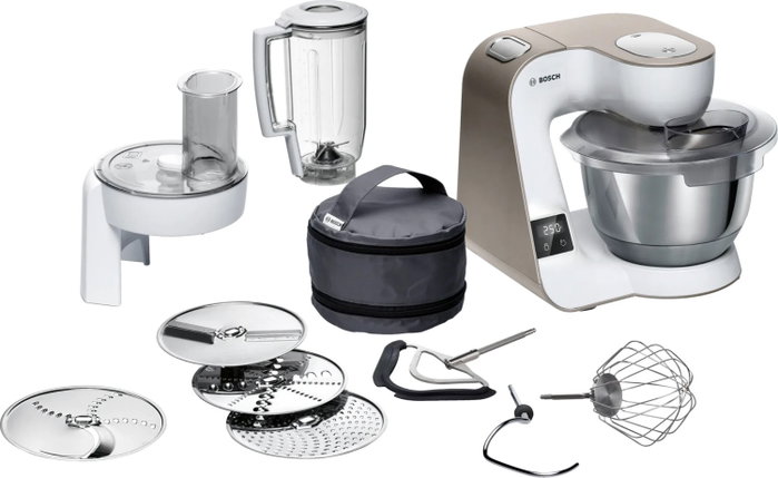 Bosch Procesadora de alimentos MUM 5 3,9l blanco/marrón (MUM5XW20) Bosch Procesadora de alimentos MUM 5 3,9l blanco/marrón (MUM5XW20)