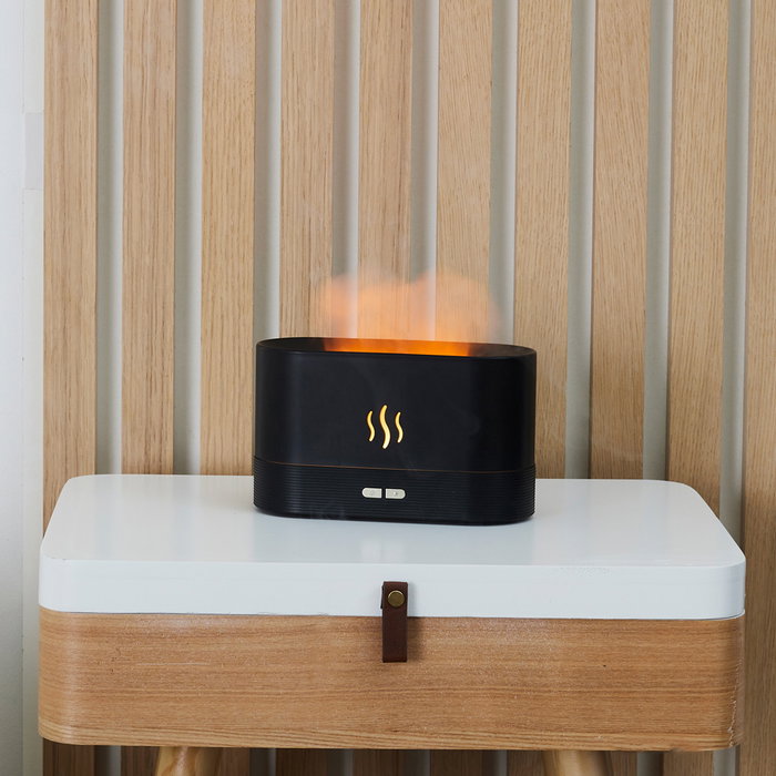 Home Deco Factory Difusor Ambientador LED Llama para Hogar y Decoración