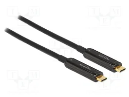 DeLOCK Cable de vídeo USB-C™ óptico activo 4K 60 Hz 25 m