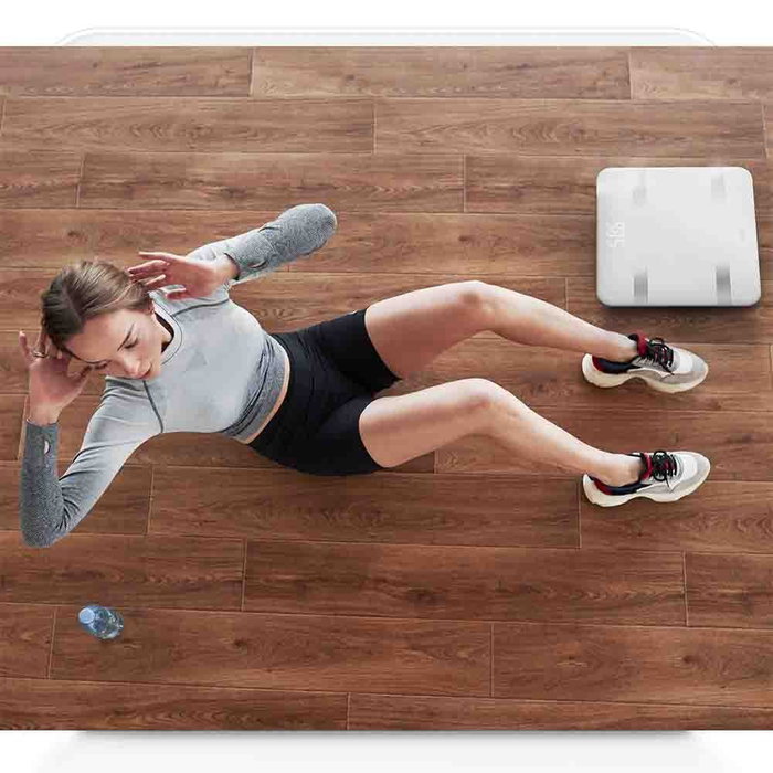 Grunkel FITBLUE300WHITE Balanza para Bebés Bluetooth con App, Análisis Corporal, 5-180 kg, 12 Parámetros, Cristal Templado, Color Blanco Grunkel FITBLUE300WHITE Balanza para Bebés Bluetooth con App, Análisis Corporal, 5-180 kg, 12 Parámetros, Cristal Templado, Color Blanco