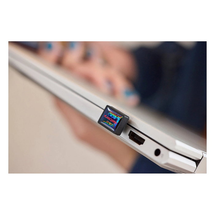 SanDisk Extreme Fit USB-C 256GB - Unidad Flash USB 3.2 Gen 1, 400 MB/s, Color Negro y Sin Tapa