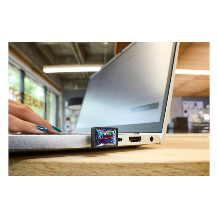 SanDisk Extreme Fit USB-C 256GB - Unidad Flash USB 3.2 Gen 1, 400 MB/s, Color Negro y Sin Tapa