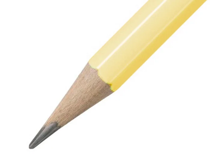 Stabilo Lápiz de Grafito Swano Pastel HB con Goma Amarillo, Pack de 12 unidades