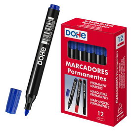 Dohe Marcador Permanente Cónico 2 mm Azul