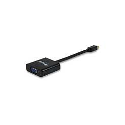 Equip Adaptador Mini DisplayPort a VGA 0,17 m Negro Equip Adaptador Mini DisplayPort a VGA 0,17 m Negro