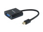 Equip Adaptador Mini DisplayPort a VGA 0,17 m Negro
