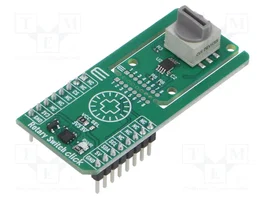 MIKROE ROTARY SWITCH CLICK Placa Prototipo