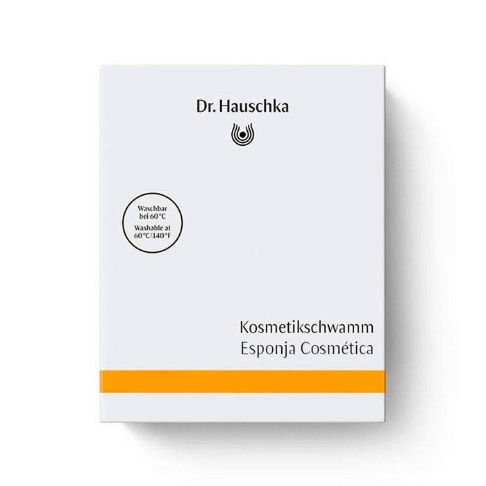 DR. HAUSCHKA Esponja Desmaquillante para Limpieza Facial Completa, Suave y de Secado Rápido