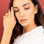 Anillo Mujer Etrusca WSET00462.YG-16 Dorado
