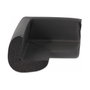 DeLOCK Protector de bordes de espuma autoadhesivo 56 x 56 x 33 mm negro