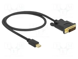 DeLOCK 83987 Adaptador de vídeo Mini DisplayPort a DVI-D 0,5 m