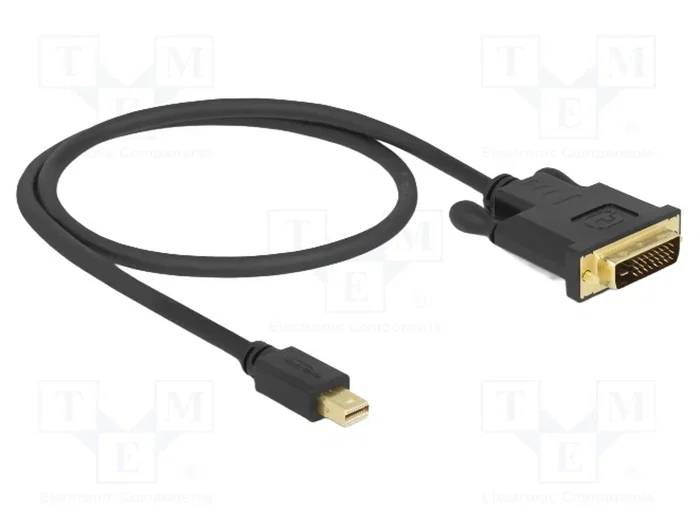 DeLOCK 83987 Adaptador de vídeo Mini DisplayPort a DVI-D 0,5 m