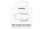 Samsung EE-UC10J Adaptador USB-C a Jack 3.5mm (Blanco) – Audio Alta Calidad 24bits/192kHz