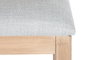 DKD Home Decor Silla Abeto Poliéster Gris Claro