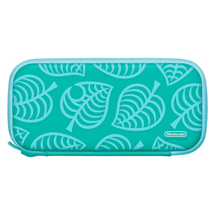 Nintendo Funda y Protector de Pantalla para Nintendo Switch Lite - Edición Animal Crossing Verde y Blanco