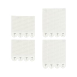 3M Command tiras para colgar cuadros, multipack de 8 pares grandes y 4 pares medianos