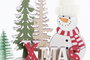 DKD Home Decor Decoración de Madera Xmas Surtido de 2