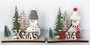 DKD Home Decor Decoración de Madera Xmas Surtido de 2