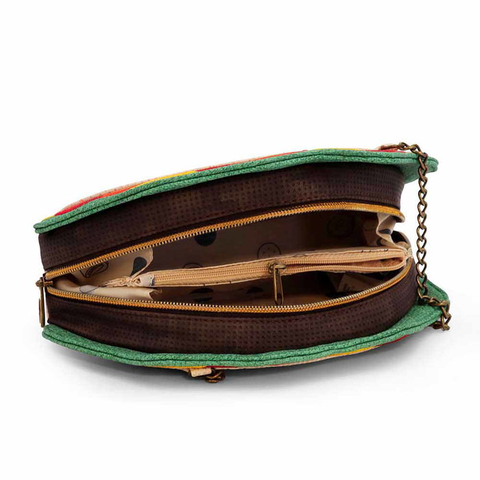Oh My Pop Bolso Bandolera Tex Taco Beige
