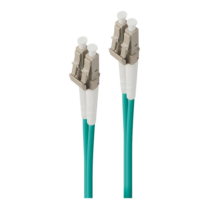 ALOGIC LCLC-02-OM3 Cable de fibra óptica OM3 LC-LC de 2 m, Turquesa ALOGIC LCLC-02-OM3 Cable de fibra óptica OM3 LC-LC de 2 m, Turquesa