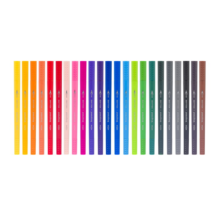 Bruynzeel Creatives puntafina / puntapincel 24 colores