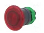 SCHNEIDER ELECTRIC Interruptor de presión Harmony XB5 rojo 22mm