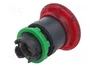 SCHNEIDER ELECTRIC Interruptor de presión Harmony XB5 rojo 22mm