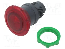 SCHNEIDER ELECTRIC Interruptor de presión Harmony XB5 rojo 22mm