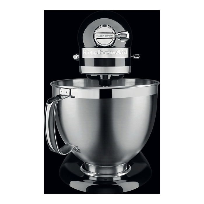 KitchenAid Robot de cocina Artisan 5KSM185PSEOB 4,8L Negro Batir, Amasar, Mezclar