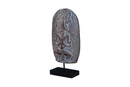 DKD Home Decor Figura Suar y Hierro Máscara Tribal