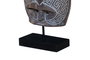 DKD Home Decor Figura Suar y Hierro Máscara Tribal