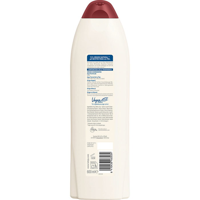 La Toja Gel Ducha Hidrotermal con Sales Minerales 600 ml La Toja Gel Ducha Hidrotermal con Sales Minerales 600 ml