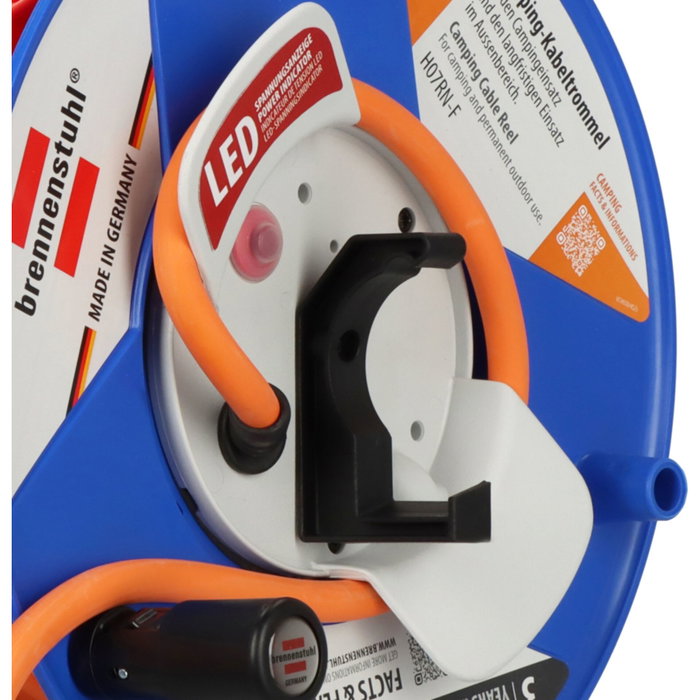 Brennenstuhl Garant-G CEE 3 Carrete de cable de camping 25m H07RN-F