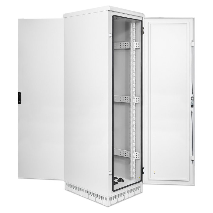 Intellinet 716147 Bastidor de Pared Rack 19" IP55 42U 800mm Profundo Gris - 1000kg Capacidad