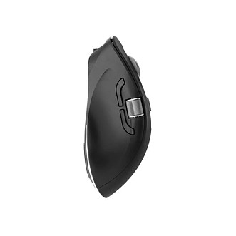 ALOGIC Apex AMBT7KBK Ratón Inalámbrico Bluetooth para PC, Mac, Linux, Android, iOS, 7 Botones, 6400 DPI, Negro, Ergonomico