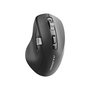 ALOGIC Apex AMBT7KBK Ratón Inalámbrico Bluetooth para PC, Mac, Linux, Android, iOS, 7 Botones, 6400 DPI, Negro, Ergonomico