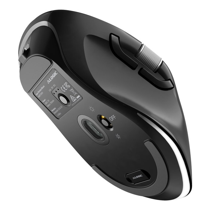 Alogic Apex AMBT7KBK Ratón Inalámbrico Bluetooth Negro Alogic Apex AMBT7KBK Ratón Inalámbrico Bluetooth Negro