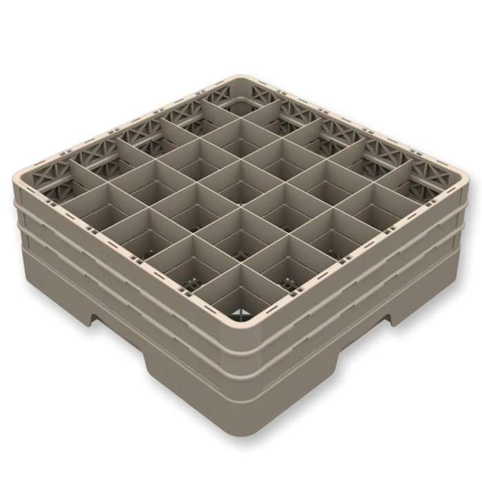 Vollrath Pujadas Cesta Puj Base + 3 Alt 25 Div - Cesta 25 Compartimientos, Polipropileno, Alto 200 mm