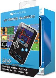 MY-MY ARCADE GAMING My Arcade Go Gamer Classic Negra/Azul (300 Juegos)