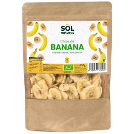 SOLNATURAL Chips De Banana 150 G Bio