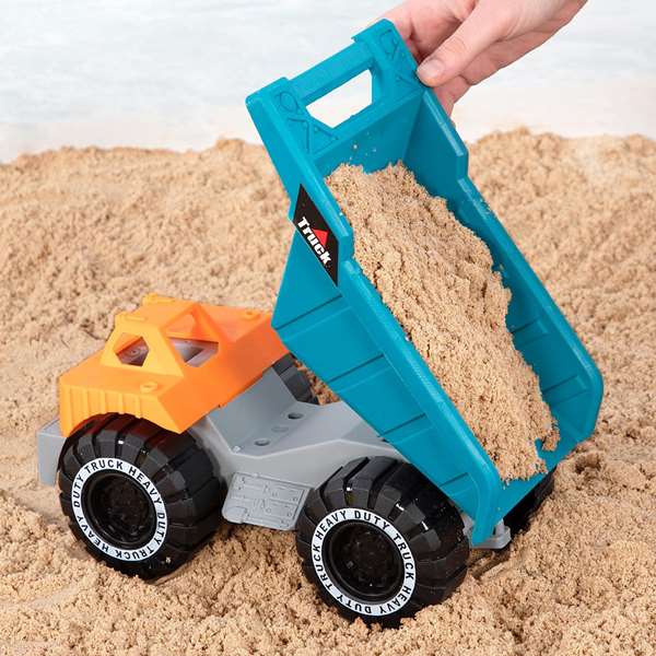 Camión de playa 26 cm con accesorios de playa color beach