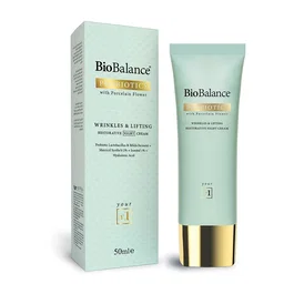 Bio Balance Wrinkle & Lifting Restorative Crema de Noche para Cara y Cuello, 50 ml