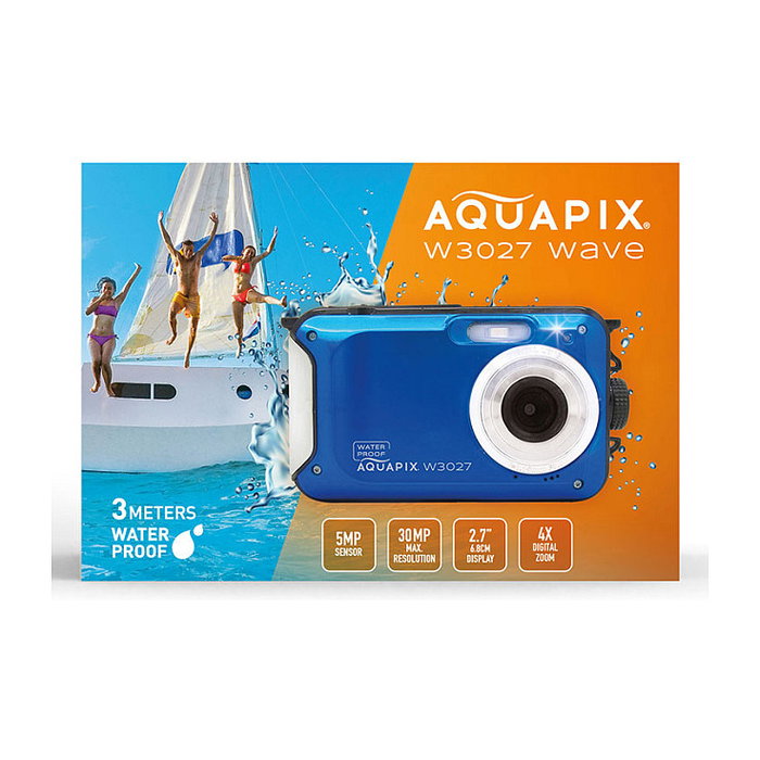 Easypix Aquapix W3027 Wave Marine Blue Easypix Aquapix W3027 Wave Marine Blue