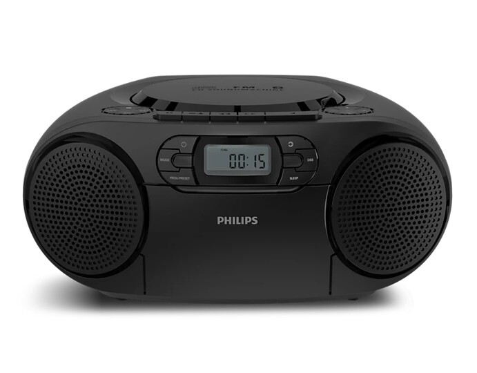 Philips TAZ2200/10 CD Sound Machine Negro