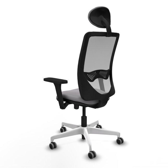PIQUERAS Y CRESPO Silla de oficina Zulema Gris con mecanismo Sincro/Traslack PIQUERAS Y CRESPO Silla de oficina Zulema Gris con mecanismo Sincro/Traslack