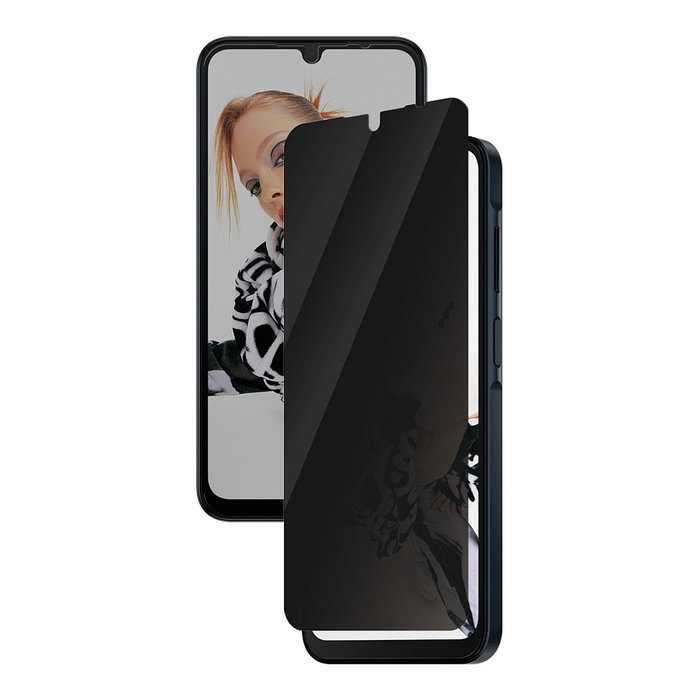 PanzerGlass SAFE. Protector de pantalla con privacidad Ultra-Wide Fit para Samsung Galaxy A26 5G, Negro