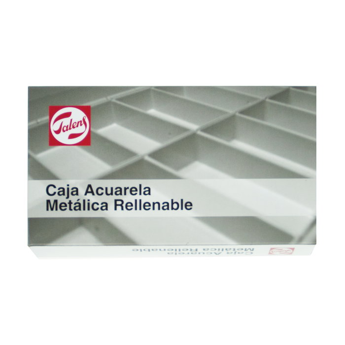 Talens Caja Acuarela Met 16 Pocillos Talens Caja Acuarela Met 16 Pocillos