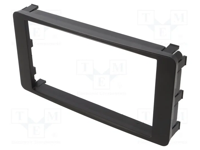 ACV Bastidor de montaje de radio 2 DIN para Mitsubishi, negro ACV Bastidor de montaje de radio 2 DIN para Mitsubishi, negro