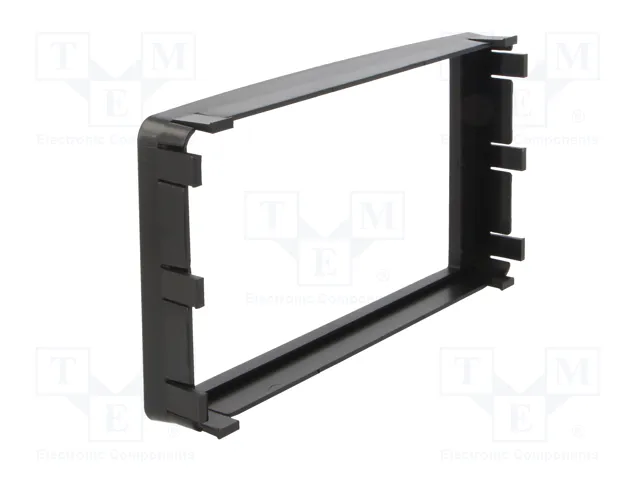 ACV Bastidor de montaje de radio 2 DIN para Mitsubishi, negro ACV Bastidor de montaje de radio 2 DIN para Mitsubishi, negro